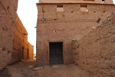 Exterior of old ruins