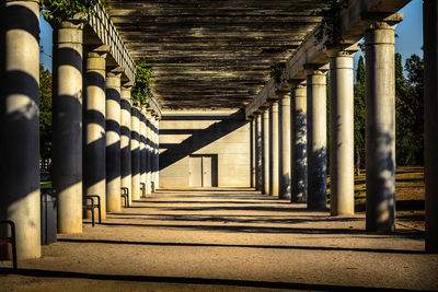 Corridor of building