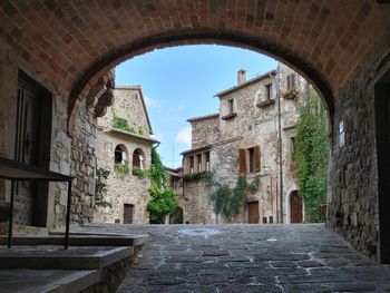 Alleys of montemerano