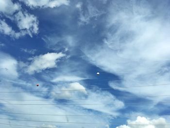 Low angle view of sky