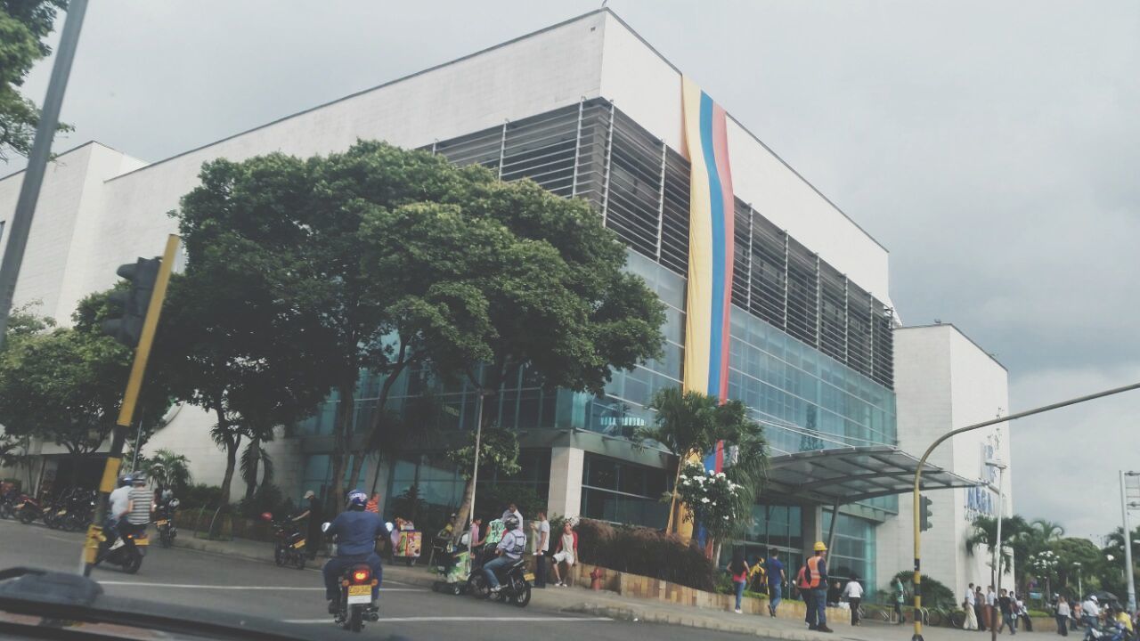 architecture, building exterior, built structure, city, tree, building, sky, street, city life, low angle view, men, modern, day, walking, transportation, office building, incidental people, outdoors, glass - material