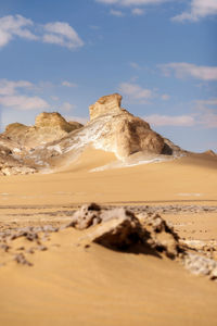 White desert in western egypt taken in january 2022