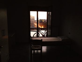 Empty room with windows