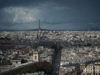 High angle view of cityscape