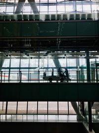 People waiting at airport