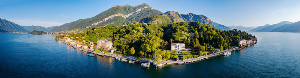 Panoramic view of sea against sky