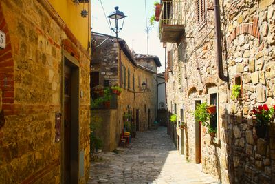 Street amidst buildings in city