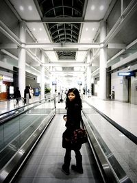 People at subway station