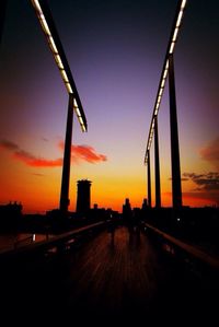 View of sky at sunset