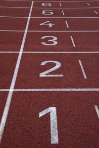 View of sports track