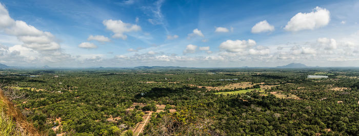 Panoramic view of landscape against sky