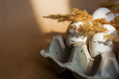 Close-up of stuffed toy on table