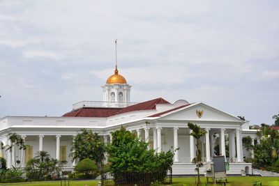 Exterior of building against sky