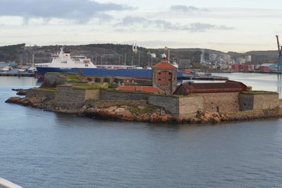 View of city at waterfront