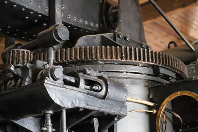 Close-up of machinery 