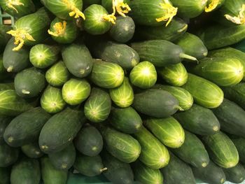 Full frame shot of fruits for sale in market