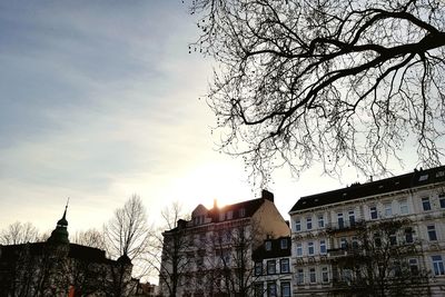 Low angle view of building against the sky