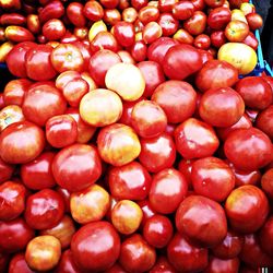 Full frame shot of market stall