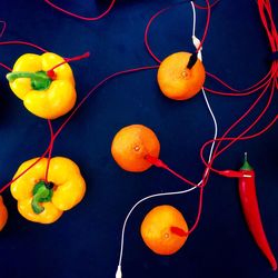 Close-up of orange fruits