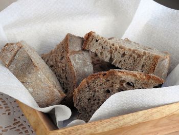 Close-up of bread