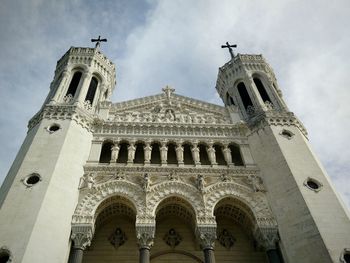 Low angle view of church