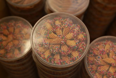 Cookies for eid mubarak celebration in malaysia. muslim festival called as hari raya