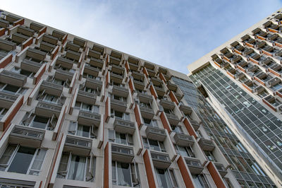 Low angle view of building against sky