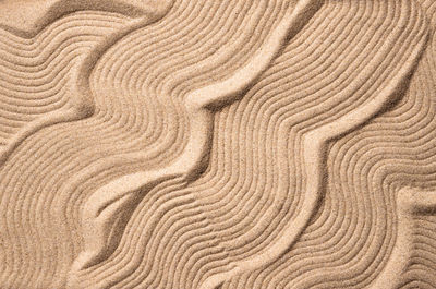 Abstract background of sand. abstract sand waves as a background. copy space. macro.