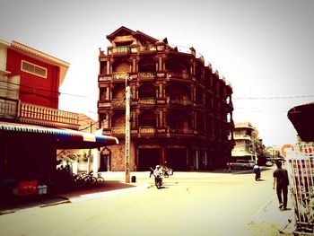 Buildings against sky