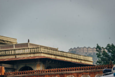 Bridge against clear sky