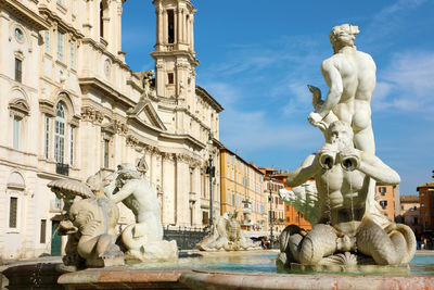 Piazza navona, rome, italy