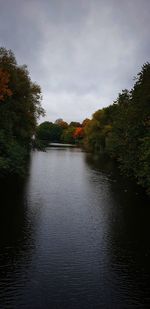 Scenic view of river against sky