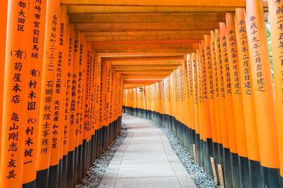 Corridor of temple