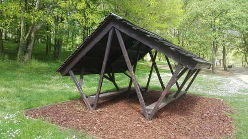 Gazebo in park