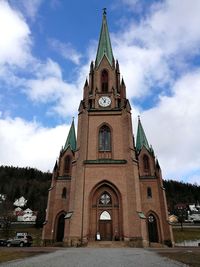 Clock tower against sky