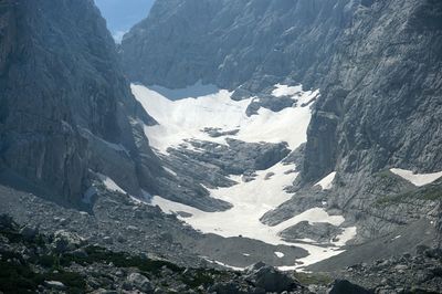Scenic view of mountains