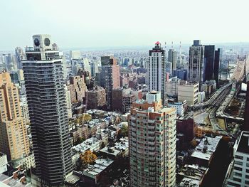 Skyscrapers in city