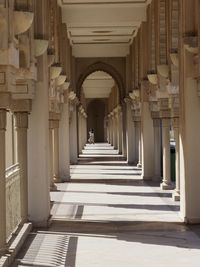 Corridor of building