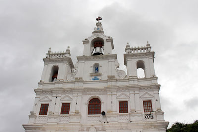 Low angle view of building against sky