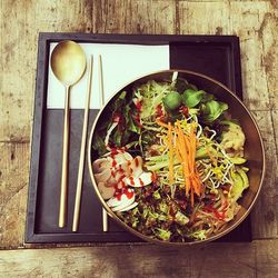 Close-up of food in bowl