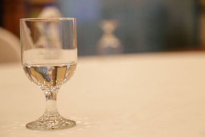 Close-up of drink on table