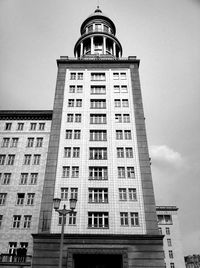 Low angle view of buildings against sky