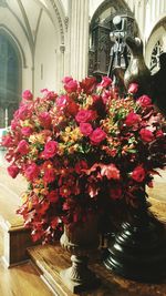 Close-up of flowers in vase