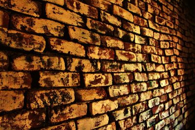 Full frame shot of brick wall