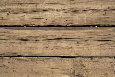 Close-up of wooden plank