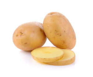 Close-up of oranges against white background