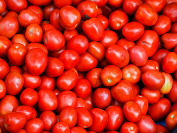 Full frame shot of tomatoes