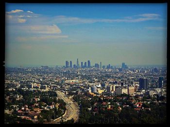 View of cityscape