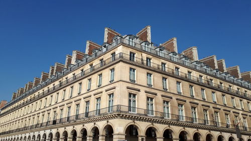 Low angle view of historical building against sky