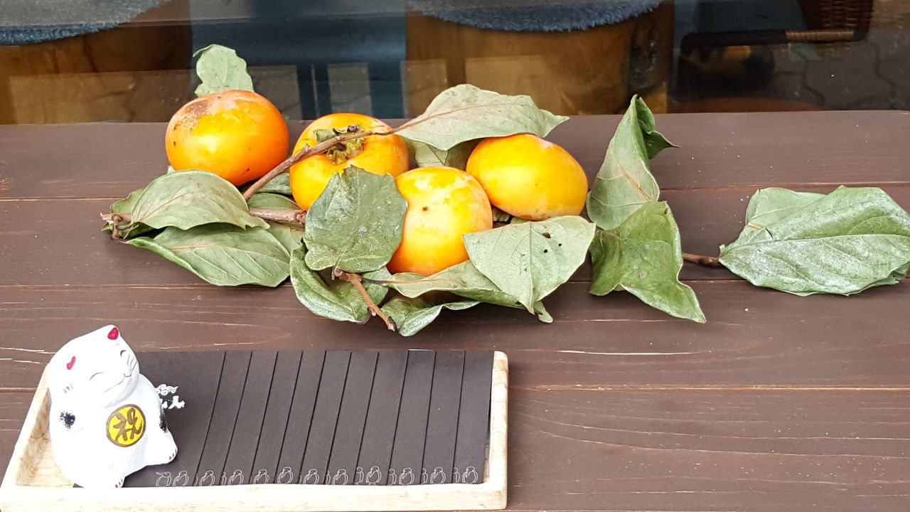 FRUITS ON TABLE